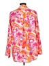 Unbranded 100% Polyester Orange Long Sleeve Blouse Size L - photo 2