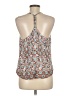 5/48 100% Polyester Brown Sleeveless Blouse Size M - photo 2