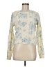 Sincerely Jules Floral Ivory Pullover Sweater Size M - photo 1