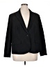 INC International Concepts Black Blazer Size 16w - photo 1