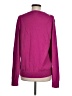 Express 100% Cotton Argyle Purple Pullover Sweater Size M - photo 2