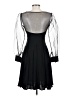 ALEXACHUNG 100% Viscose Black Cocktail Dress Size 8 - photo 2