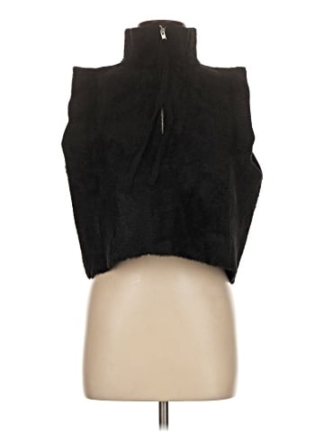 Maeve Faux Fur Vest (view 1)