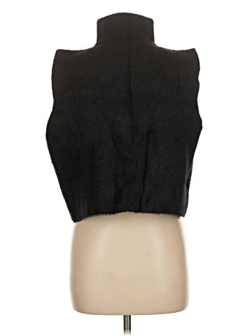 Maeve Faux Fur Vest (view 2)