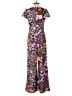 Shein Floral Black Jumpsuit Size XS - photo 2