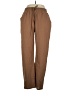 Unbranded 100% Polyester Solid Brown Casual Pants Size XL - photo 1