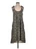 Ecote 100% Recycled Polyester Paisley Gray Casual Dress Size XS - photo 1