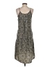Ecote 100% Recycled Polyester Paisley Gray Casual Dress Size XS - photo 2