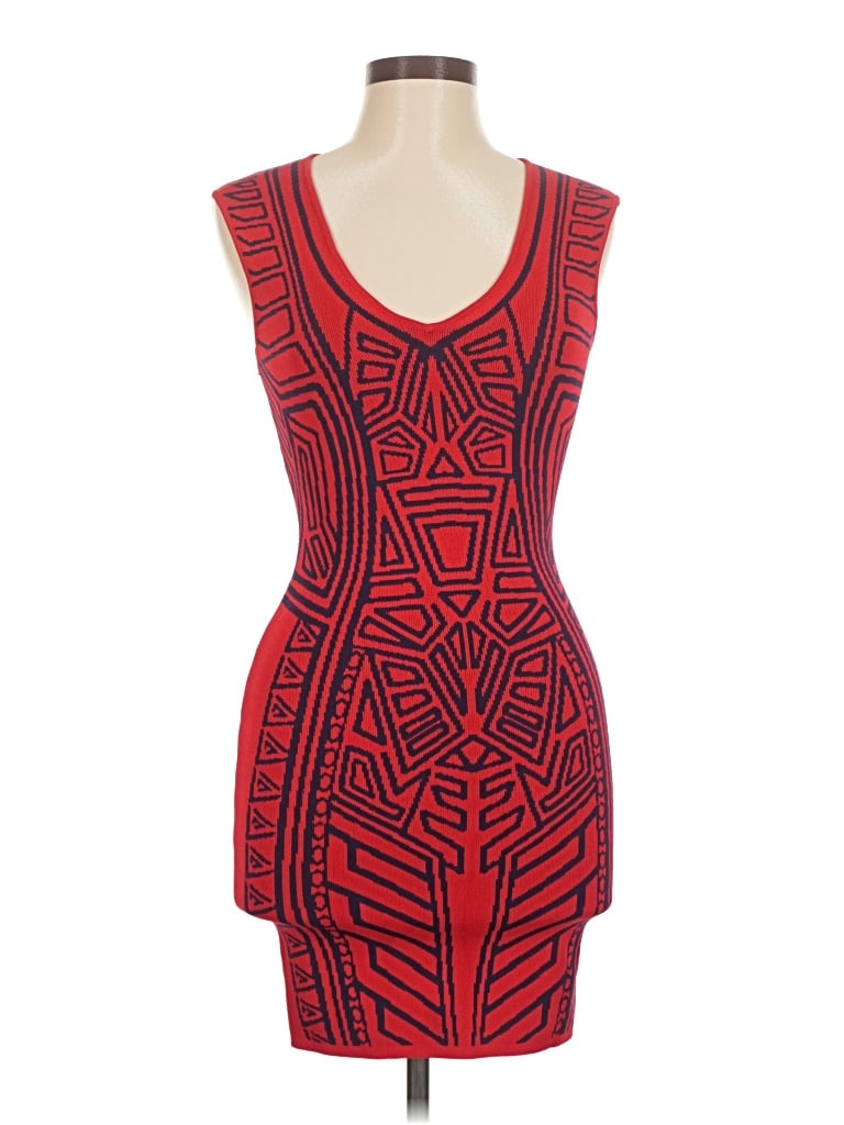 Pre-owned Forever 21 Cocktail Dress In Red