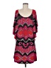 Envi: Print Red Cocktail Dress Size M - photo 1
