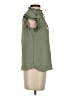 Haver 100% Polyester Green Sleeveless Blouse Size XS - photo 4