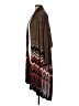 Freeway 100% Rayon Chevron-herringbone Brown Cardigan Size L - photo 5