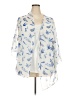 Cozy Casuals 100% Polyester Blue Kimono Size 2X - photo 1