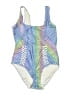 Juicy Couture Plaid Blue One Piece Swimsuit Size 1X - photo 1