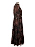 Lost + Wander 100% Polyester Brown Cocktail Dress Size L - photo 4