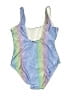 Juicy Couture Plaid Blue One Piece Swimsuit Size 1X - photo 2