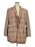 Vince Camuto Plaid Multi Color Brown Coat Size 22 - photo 1