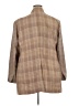 Vince Camuto Plaid Multi Color Brown Coat Size 22 - photo 2