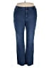 Coldwater Creek Chevron-herringbone Blue Jeans Size 20 (tall) - photo 1