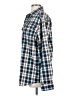 L.L.Bean 100% Cotton Plaid Blue Long Sleeve Button-Down Shirt Size S - photo 5