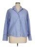 Zara Blue Long Sleeve Button-Down Shirt Size XL - photo 1