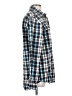L.L.Bean 100% Cotton Plaid Blue Long Sleeve Button-Down Shirt Size S - photo 4
