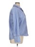 Zara Blue Long Sleeve Button-Down Shirt Size XL - photo 4
