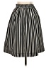 J.Crew Mercantile 100% Polyester Stripes Black Casual Skirt Size 00 - photo 2