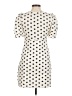 DAZY 100% Polyester Polka Dots Ivory Casual Dress Size M - photo 2