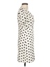 DAZY 100% Polyester Polka Dots Ivory Casual Dress Size M - photo 4