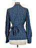 Ganni Blue 3/4 Sleeve Blouse Size EU 40 / US 10 - photo 2