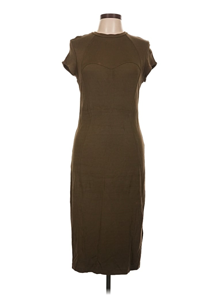 Pre-owned H&m Casual Dress In Brown