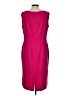 Jones Studio 100% Polyester Solid Pink Cocktail Dress Size 12 - photo 2
