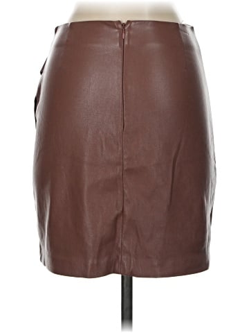 Wilfred Faux Leather Skirt (view 2)