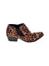 Esprit Animal Print Brown Ankle Boots Size 8 1/2 - photo 1