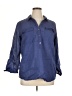 Old Navy Blue 3/4 Sleeve Button-Down Shirt Size XL - photo 1