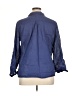 Old Navy Blue 3/4 Sleeve Button-Down Shirt Size XL - photo 2