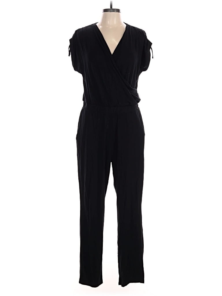 Pre-owned Pure Collection Jumpsuit In Black