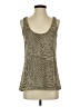 Ecru Gray Sleeveless Blouse Size S - photo 1