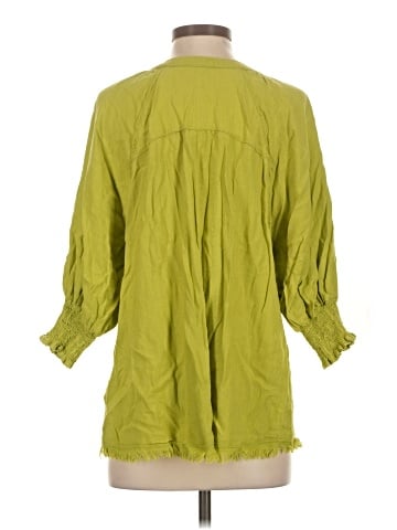 Umgee 3/4 Sleeve Blouse (view 2)