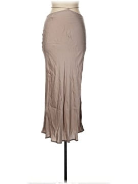 Olivaceous Casual Skirt
