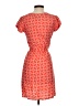 Escapada 100% Rayon Hearts Orange Casual Dress Size XS - photo 2