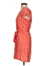 Escapada 100% Rayon Hearts Orange Casual Dress Size XS - photo 5