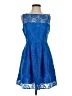 BB Dakota 100% Polyester Blue Cocktail Dress Size 4 - photo 1
