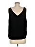 Ann Taylor LOFT Black Sleeveless Blouse Size M - photo 2