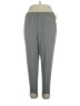 Alfred Dunner Chevron-herringbone Gray Casual Pants Size 16 Petite - photo 1