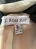 Assorted Brands 100% Polyester Paisley Ivory Blazer Size M - photo 6