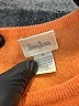 Neiman Marcus 100% Cashmere Orange Cashmere Pullover Sweater Size M - photo 7