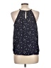 Papermoon 100% Polyester Black Sleeveless Blouse Size L (petite) - photo 2