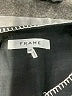 FRAME 100% Ramie Black Short Sleeve Blouse Size S - photo 7
